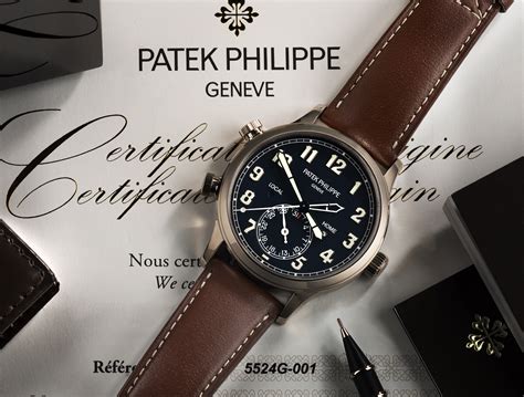 patek philippe calatrava pilot travel time ref 5524g|patek philippe 5524g.